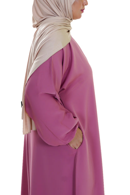 Inaya Premium Everyday Abaya — Rose