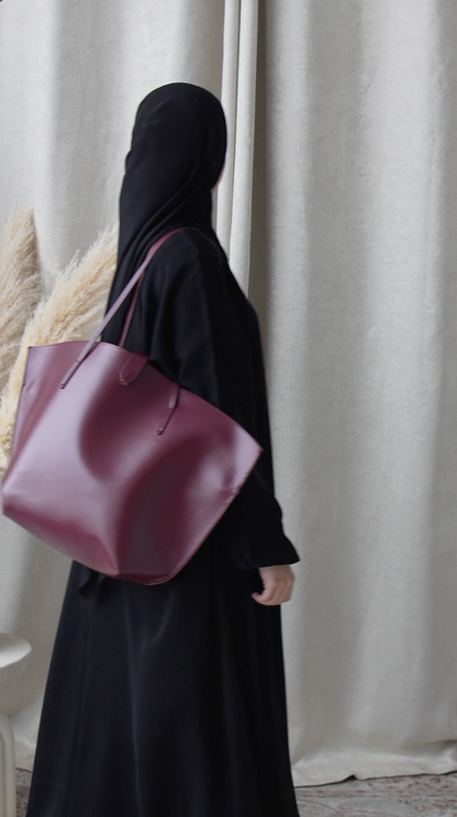 Inaya Premium Everyday Abaya – Black