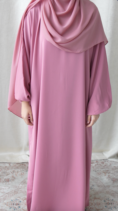 Inaya Premium Everyday Abaya – Rose